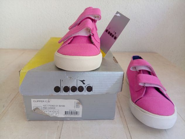 Sneakers Diadora Clipper bambina NUOVE n. 36.5 - Foto 2