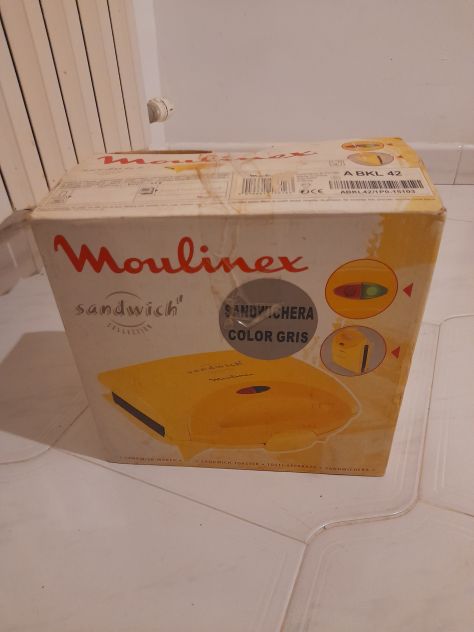 Moulinex Sandwich Collection, sastruttura orizzontale perfettamente funzionante. - Foto 5