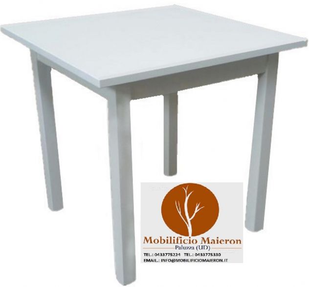 Set Padova Sedie Tavoli Per Arredamento Bar Ristorante Pizzeria Pub Shabby - Foto 2
