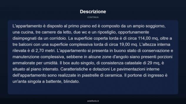 Immobile in asta di 119 m² con più di 5 locali e box auto in vendita a Corigliano d'Otranto - Foto 17