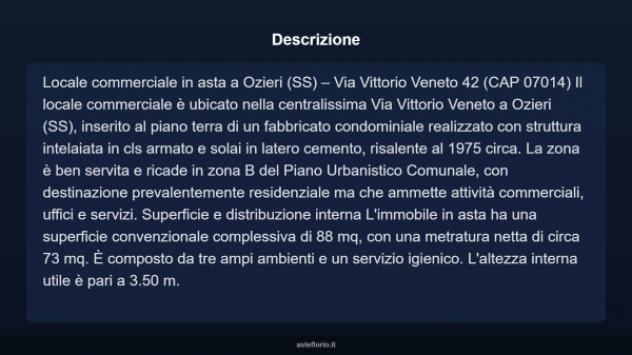 Immobile in asta di 88 m² in vendita a Ozieri - Foto 4
