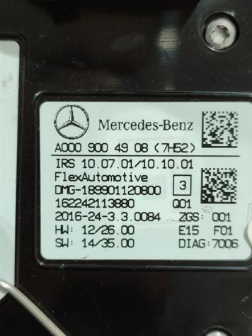 PLAFONIERA MERCEDES Classe B W246 2° Serie A0009004908 (K9K) (12) - Foto 4