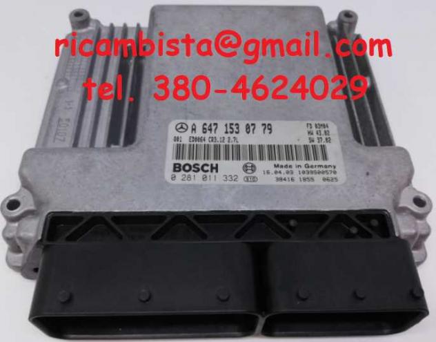 Mercedes Classe E 270 CDI centralina motore A6471530779