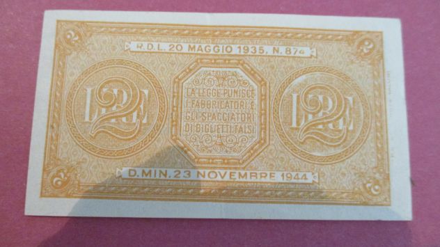 2 lire 1944 - Foto 2