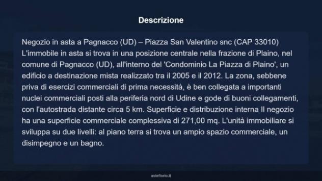 Immobile in asta di 271 m² in vendita a Pagnacco - Foto 8