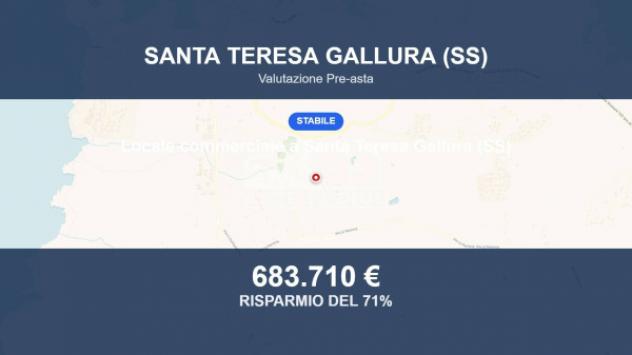 Immobile in asta di 1654 m² in vendita a Santa Teresa Gallura