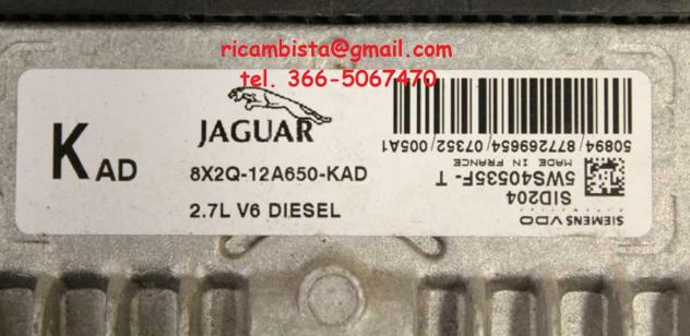 5WS40535FT Jaguar XF 2.7 centralina motore - Foto 2