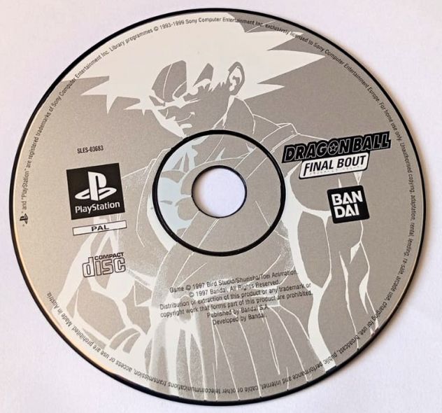 PS1 Dragon ball final bout 🇩🇪 Solo disco Testato funzionante