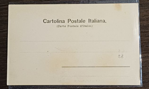 Stupenda CARTOLINA D'EPOCA - Firenze Provincia - Fiesole 1903 - Foto 2