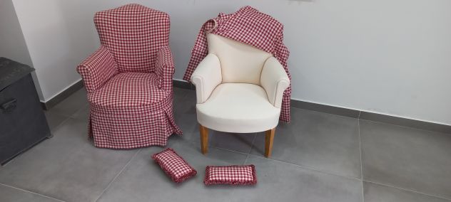 coppia, 2 poltroncine sfoderabili - Foto 2