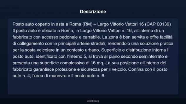 Immobile in asta di 16 m² in vendita a Roma - Foto 10
