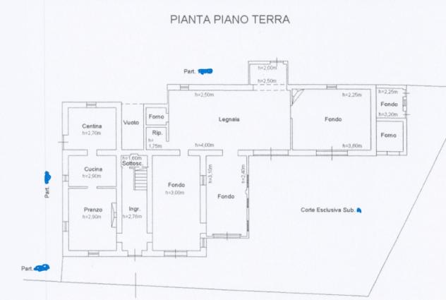Casale 130 mq con Terreno Edificabile in Vendita a Magione - Foto 2