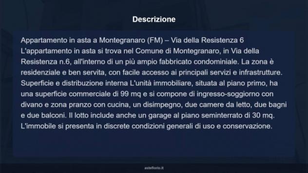 Immobile in asta di 99 m², box auto in vendita a Montegranaro - Foto 13