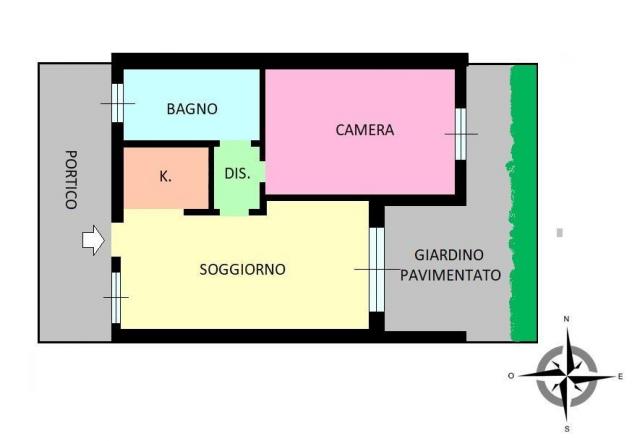 Appartamento di 2 locali con giardino a Monticello Brianza - Foto 20