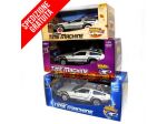DELOREAN BACK TO THE FUTURE MODELLINI 3 AUTO RITORNO AL FUTURO 1:24 WELLY