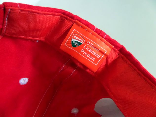 Cappellino DUCATI corse ORIGINALE , NUOVO (mai indossato) - Foto 6
