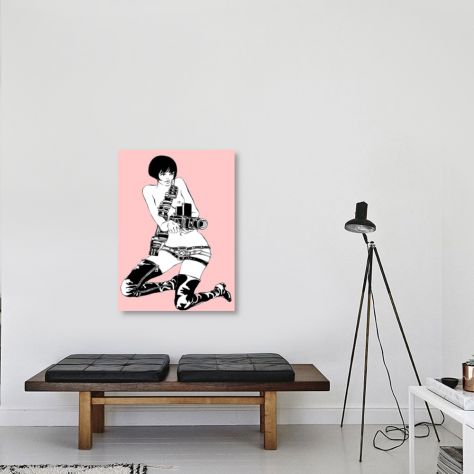 Quadro moderno Valentin Crepax dipinto a mano