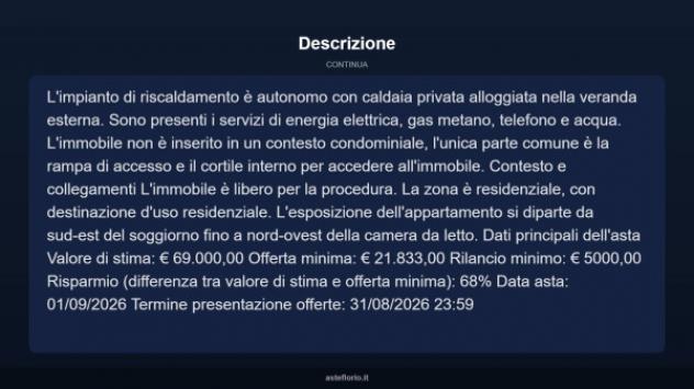 Immobile in asta di 122 m² con più di 5 locali in vendita a Arsoli - Foto 16