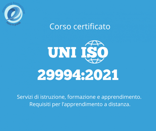 Corso certificato UNI ISO 29994:2021 per superare il tuo esame universitario - Foto 2
