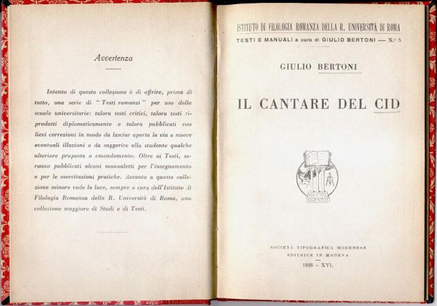 Il Cantare Del Cid