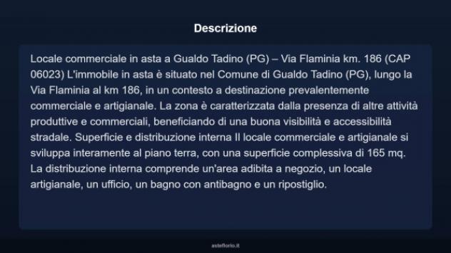 Immobile in asta di 165 m² in vendita a Gualdo Tadino - Foto 7