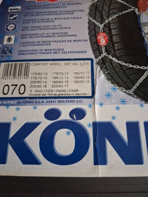 catene auto da neve comfort - Foto 2