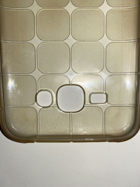UNA COVER RETRO USATA MA INTEGRA TRASPARENTE PER SMARTPHONE SAMSUNG J3 COMPATIB - Foto 9