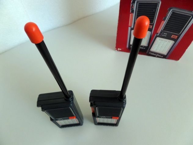 Walkie Talkie Fisher - Price (giocattolo vintage, Anno 1985) - Foto 8