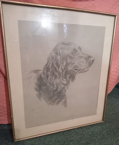 QUADRO CON CORNICE DI ANTIQUARIATO FIRMATO