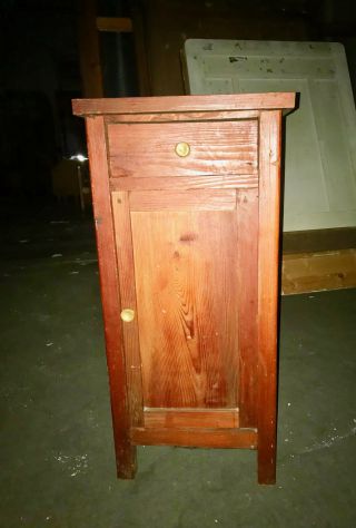 Comodino primi 900 in legno massiccio di ciliegio