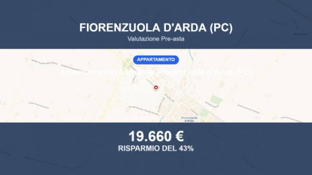 Immobile in asta di 112 m² in vendita a Fiorenzuola d'Arda
