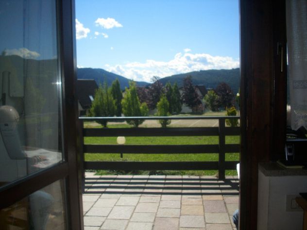 affitto bilocale dolomiti Panoramico solarium privato villaggio Veronza