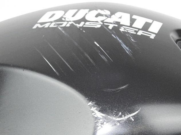 CARENA DESTRA SERBATOIO DUCATI MONSTER 696 2008 - 2014 0005843 FUEL TANK RIGHT FAIRING STRISCIATA - Foto 4