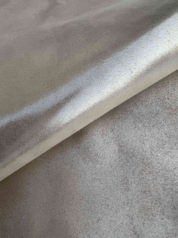 Pelle di vitello resinata polvere di platino – Sp. 1,8 - Foto 8