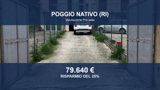 Immobile in asta di 128 m², box auto in vendita a Poggio Nativo