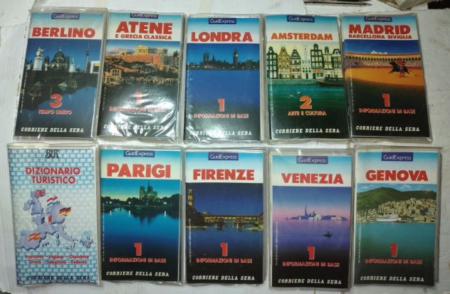 CARTINE GEOGRAFICHE DI GRANDI CITTA' OMAGGIO CORR DELLA SERA 1992