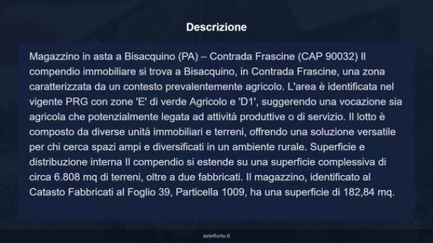 Immobile in asta di 182 m² in vendita a Bisacquino - Foto 7