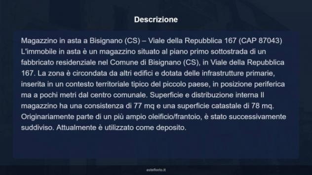 Immobile in asta di 77 m² in vendita a Bisignano - Foto 7