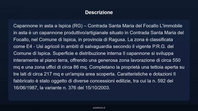 Immobile in asta di 853 m² in vendita a Ispica - Foto 5