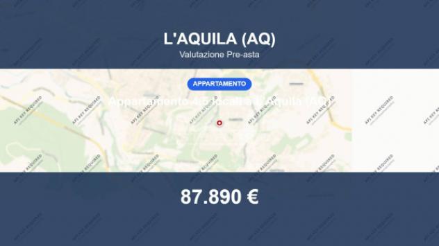 Immobile in asta di 58 m² in vendita a L'Aquila