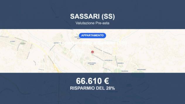 Immobile in asta di 85 m² in vendita a Sassari