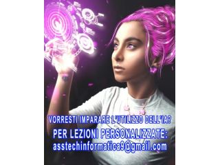 Lezioni uso siti e app intelligenza artificiale