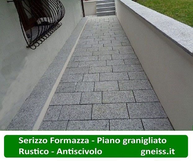 Pavimento in SERIZZO FORMAZZA, Piano Grezzo, Misure varie, lunghezze variabili - Foto 3