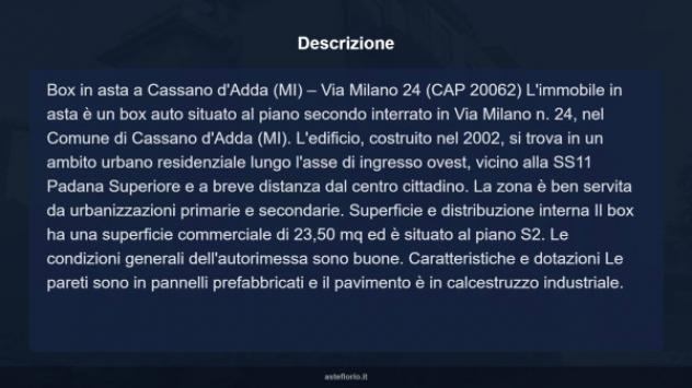 Immobile in asta di 23 m² in vendita a Cassano d'Adda - Foto 10