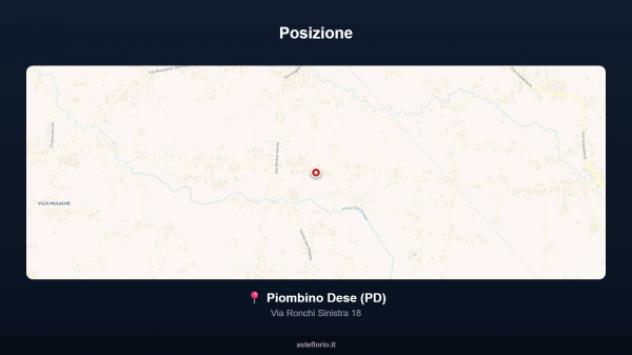 Immobile in asta di 182 m² con più di 5 locali in vendita a Piombino Dese - Foto 12