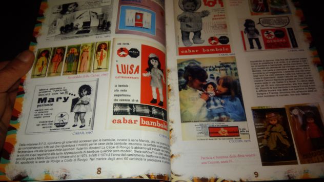 Libro catalogo bambole italiane anni 60 70 80 sebino furga italocremona gig - Foto 5
