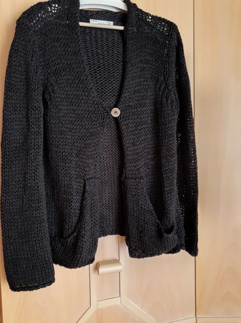 CARDIGAN CON CAPPUCCIO IN COTONE - Foto 4