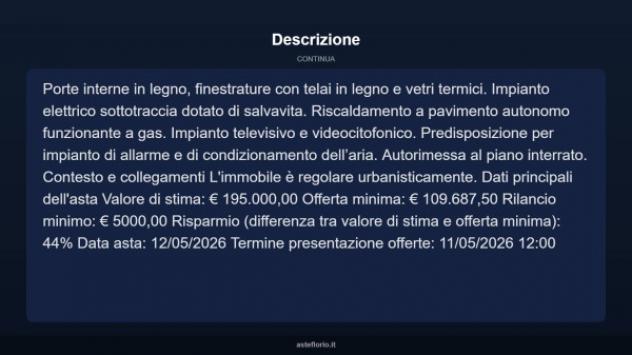 Immobile in asta di 90 m² in vendita a Carpi - Foto 6