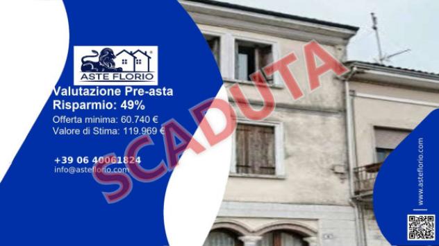 Immobile in asta di 127 m², box auto in vendita a Melara