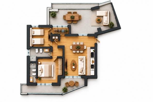 Appartamento in vendita a Siena 95 mq Rif: 1452436 - Foto 2